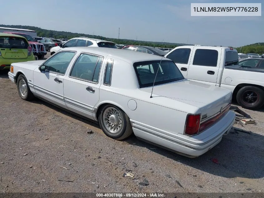 1993 Lincoln Town Car Signature/Jack Nicklaus VIN: 1LNLM82W5PY776228 Lot: 40307886