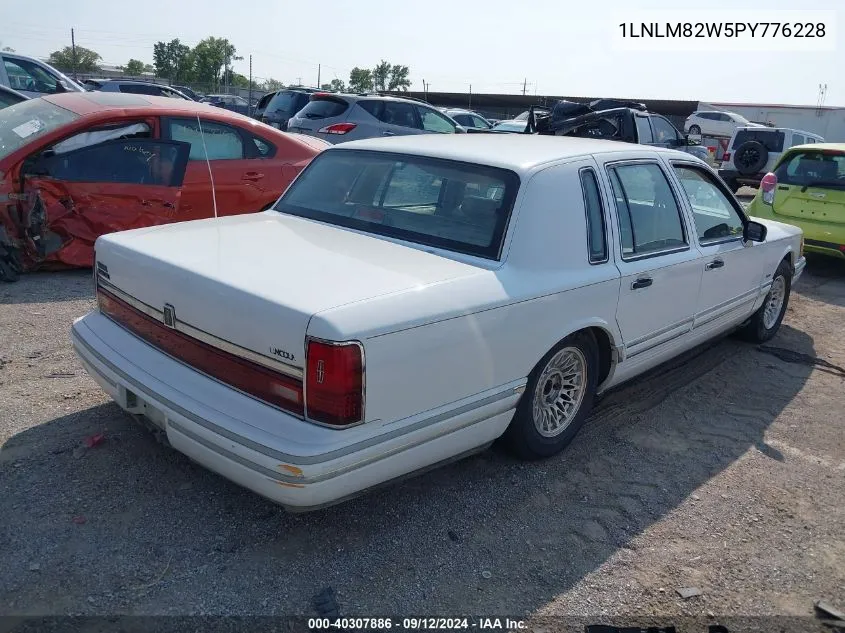 1993 Lincoln Town Car Signature/Jack Nicklaus VIN: 1LNLM82W5PY776228 Lot: 40307886