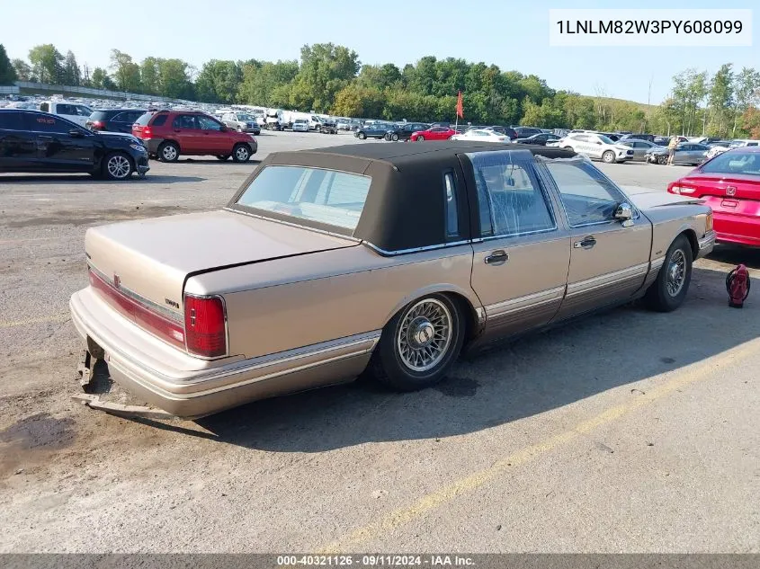 1993 Lincoln Town Car Signature/Jack Nicklaus VIN: 1LNLM82W3PY608099 Lot: 40321126