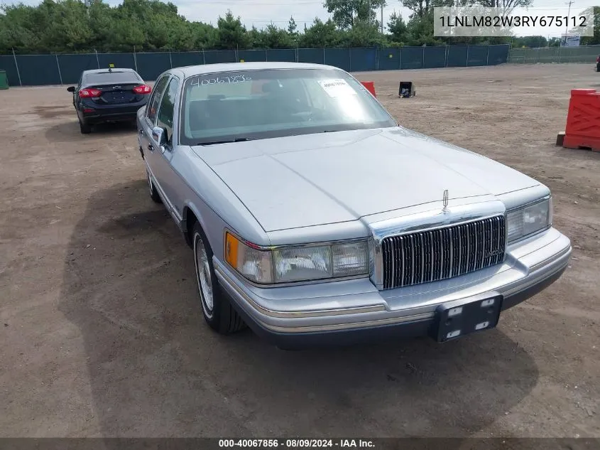 1994 Lincoln Town Car Signature/Tournament VIN: 1LNLM82W3RY675112 Lot: 40067856