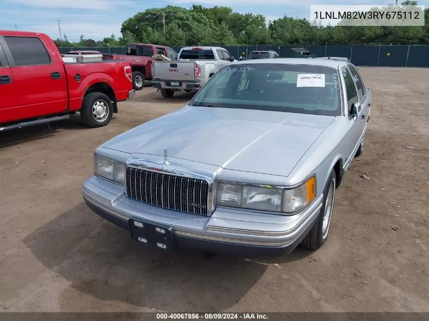 1994 Lincoln Town Car Signature/Tournament VIN: 1LNLM82W3RY675112 Lot: 40067856