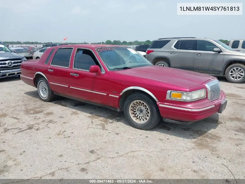 1LNLM81W4SY761813 1995 Lincoln Town Car Executive