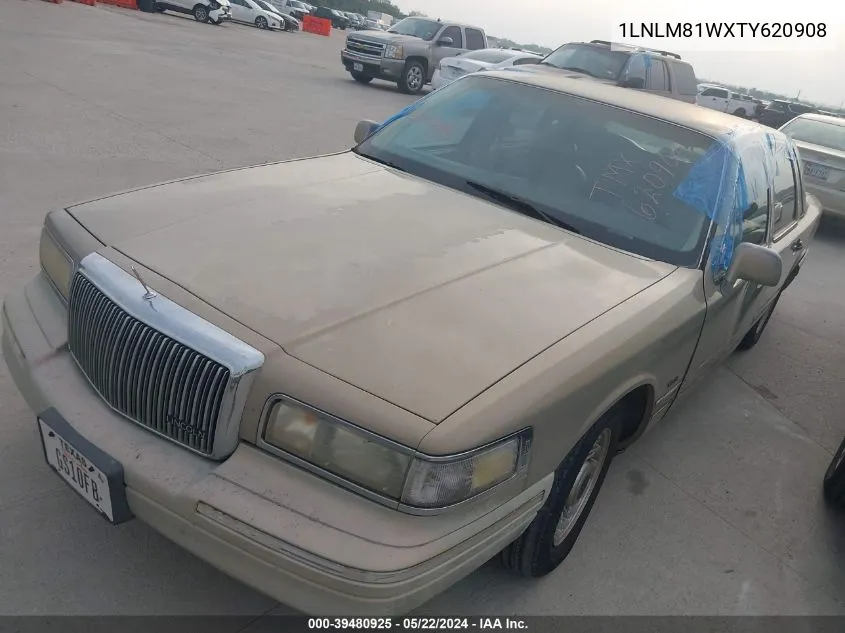 1996 Lincoln Town Car Executive VIN: 1LNLM81WXTY620908 Lot: 39480925