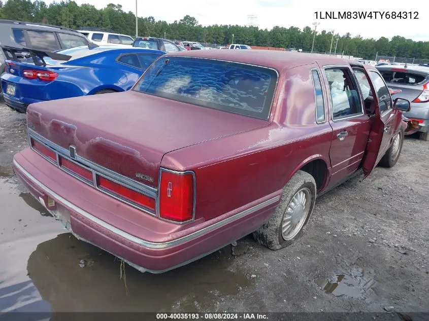 1LNLM83W4TY684312 1996 Lincoln Town Car Cartier