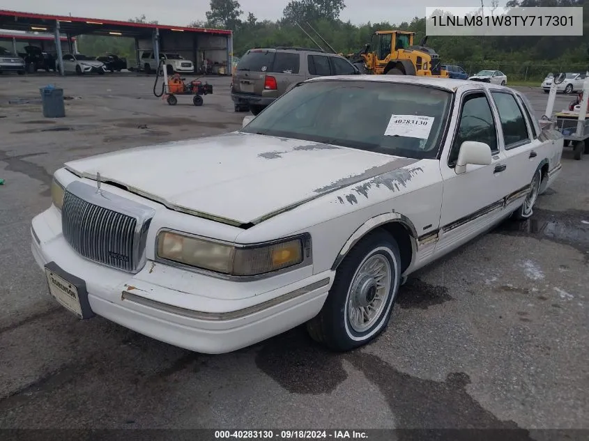 1996 Lincoln Town Car Executive VIN: 1LNLM81W8TY717301 Lot: 40283130