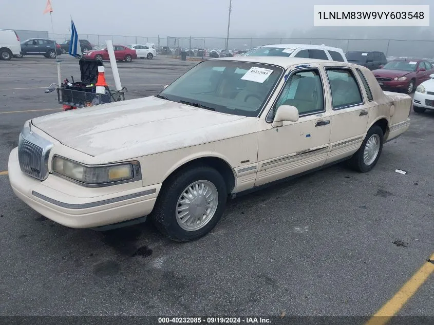 1997 Lincoln Town Car Cartier VIN: 1LNLM83W9VY603548 Lot: 40232085