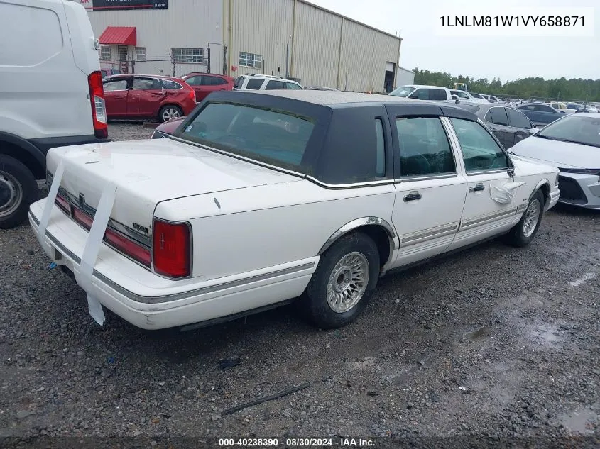 1LNLM81W1VY658871 1997 Lincoln Town Car Executive