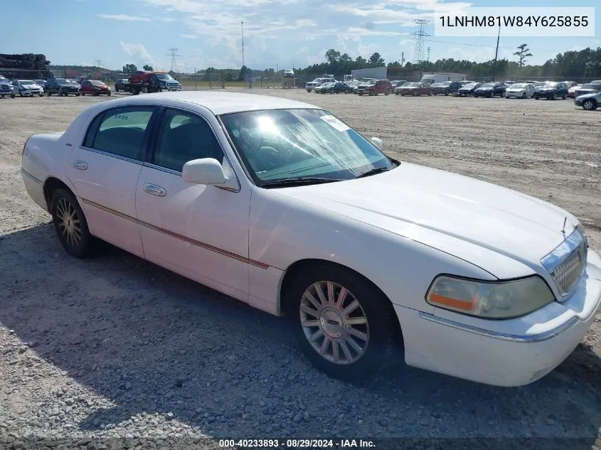 2004 Lincoln Town Car Signature VIN: 1LNHM81W84Y625855 Lot: 40233893