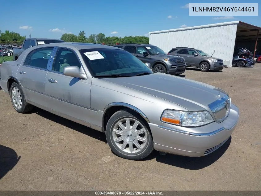 1LNHM82V46Y644461 2006 Lincoln Town Car Signature Limited