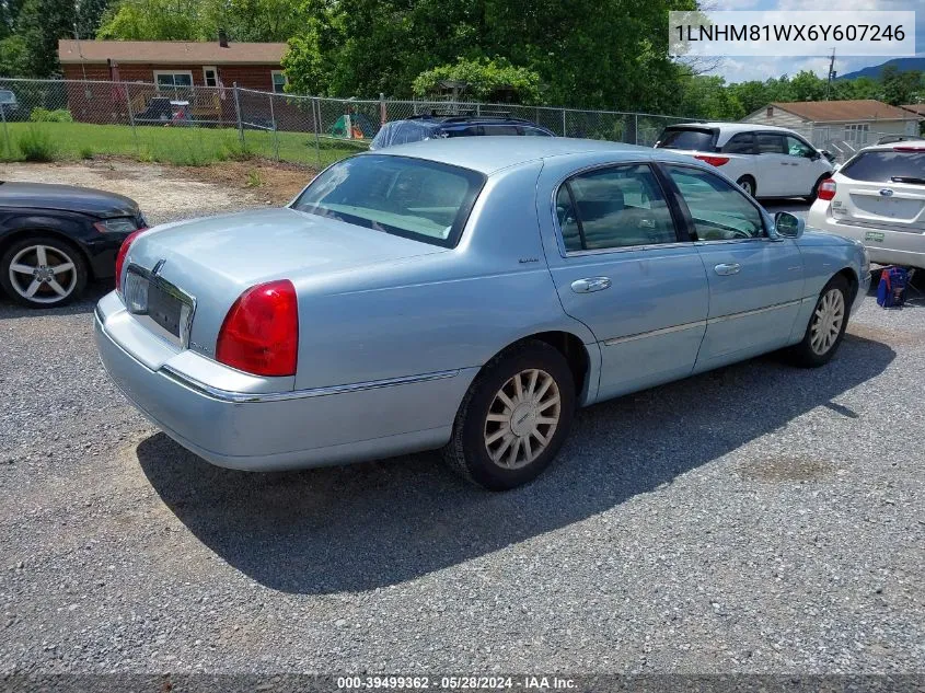 2006 Lincoln Town Car Signature VIN: 1LNHM81WX6Y607246 Lot: 39499362