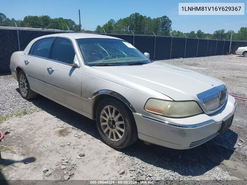 1LNHM81V16Y629367 2006 Lincoln Town Car Signature