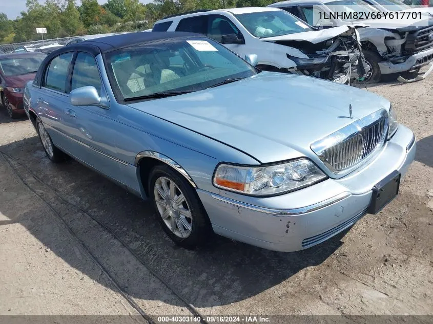 2006 Lincoln Town Car Signature Limited VIN: 1LNHM82V66Y617701 Lot: 40303140