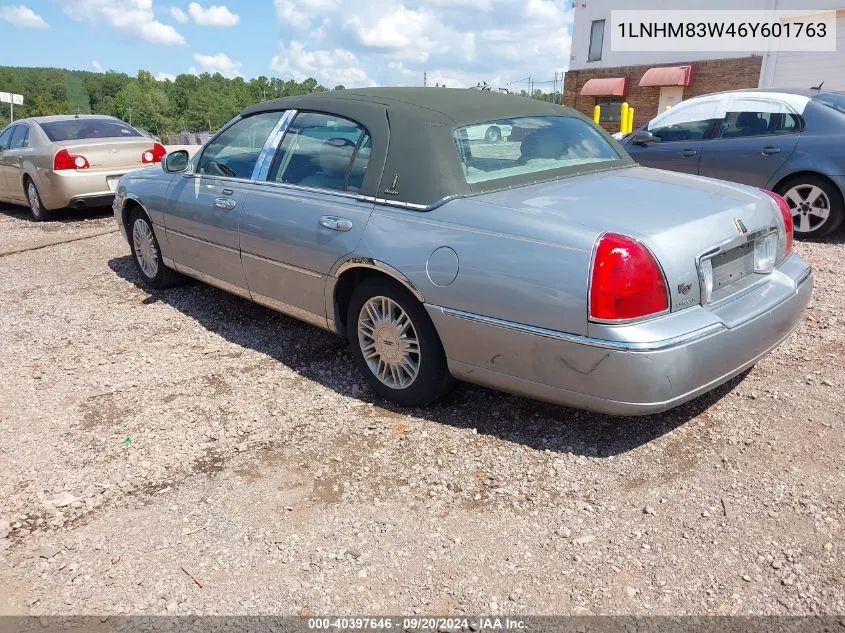 2006 Lincoln Town Car Designer Series VIN: 1LNHM83W46Y601763 Lot: 40397646