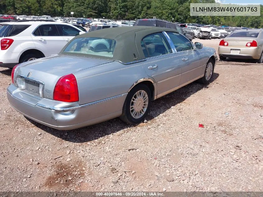 2006 Lincoln Town Car Designer Series VIN: 1LNHM83W46Y601763 Lot: 40397646