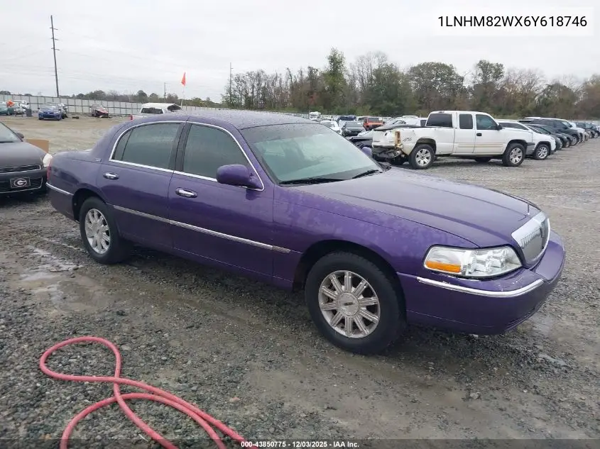 1LNHM82WX6Y618746 2006 Lincoln Town Car Signature Limited