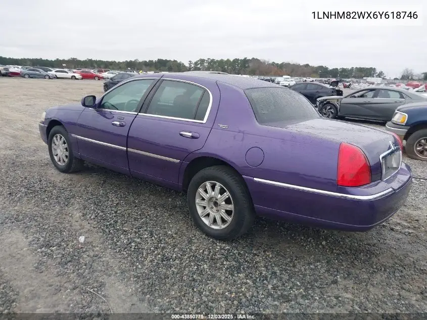 1LNHM82WX6Y618746 2006 Lincoln Town Car Signature Limited