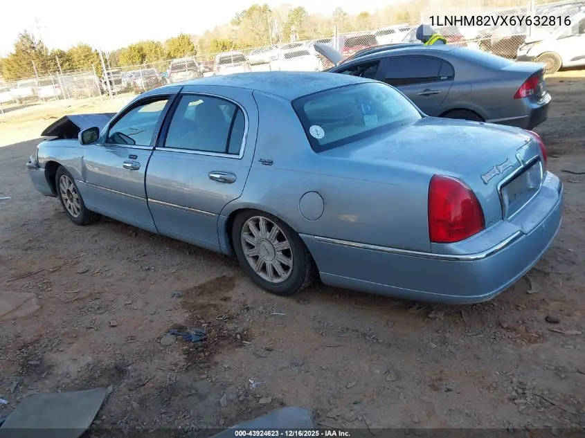 1LNHM82VX6Y632816 2006 Lincoln Town Car Signature Limited