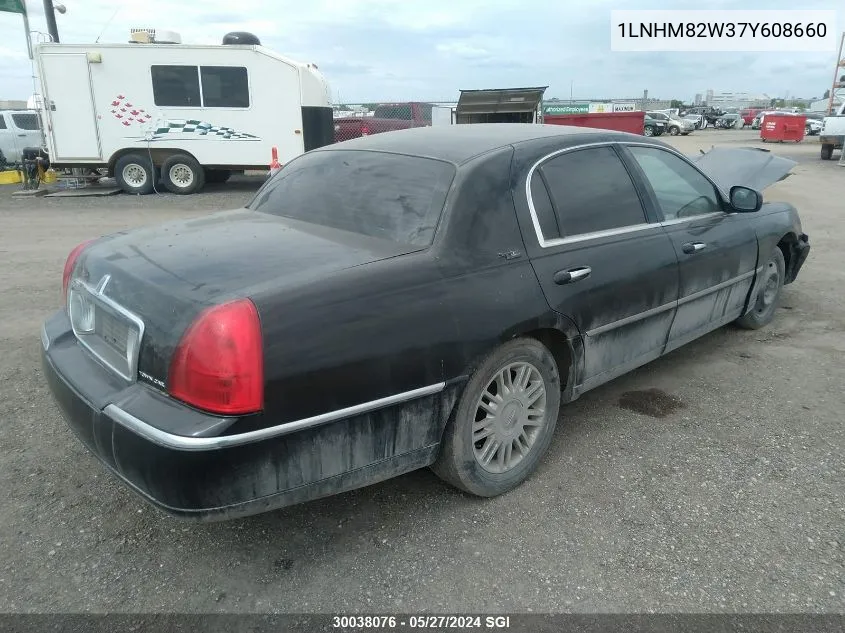 1LNHM82W37Y608660 2007 Lincoln Town Car Signature Limited