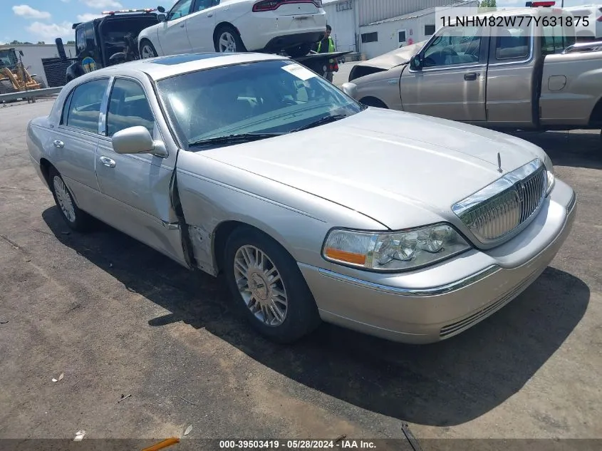 2007 Lincoln Town Car Signature Limited VIN: 1LNHM82W77Y631875 Lot: 39503419