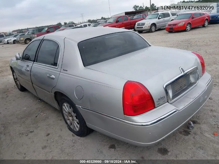 1LNHM81V47Y632099 2007 Lincoln Town Car Signature