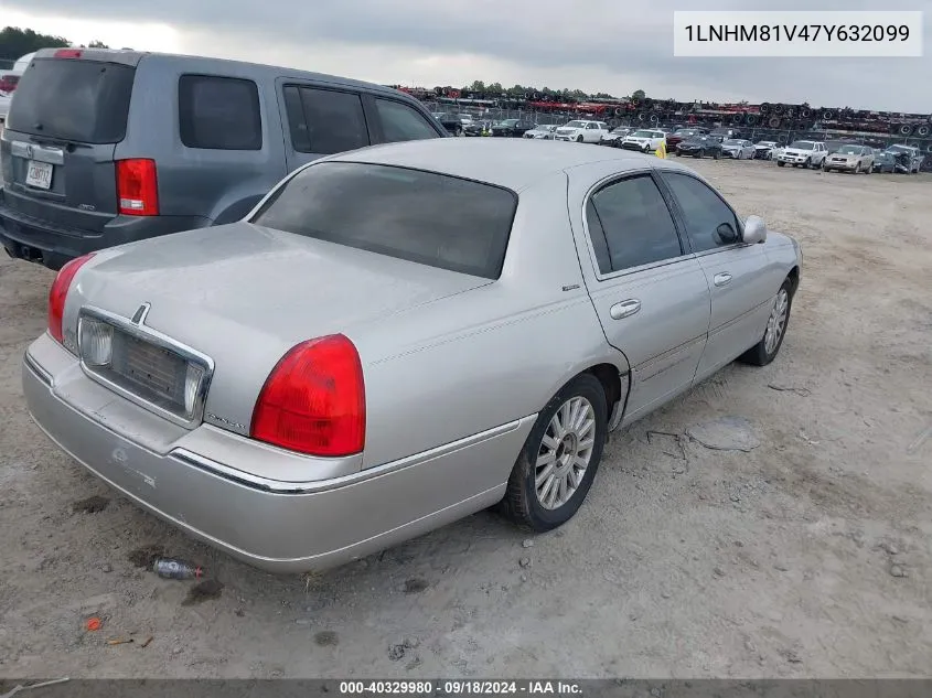 1LNHM81V47Y632099 2007 Lincoln Town Car Signature