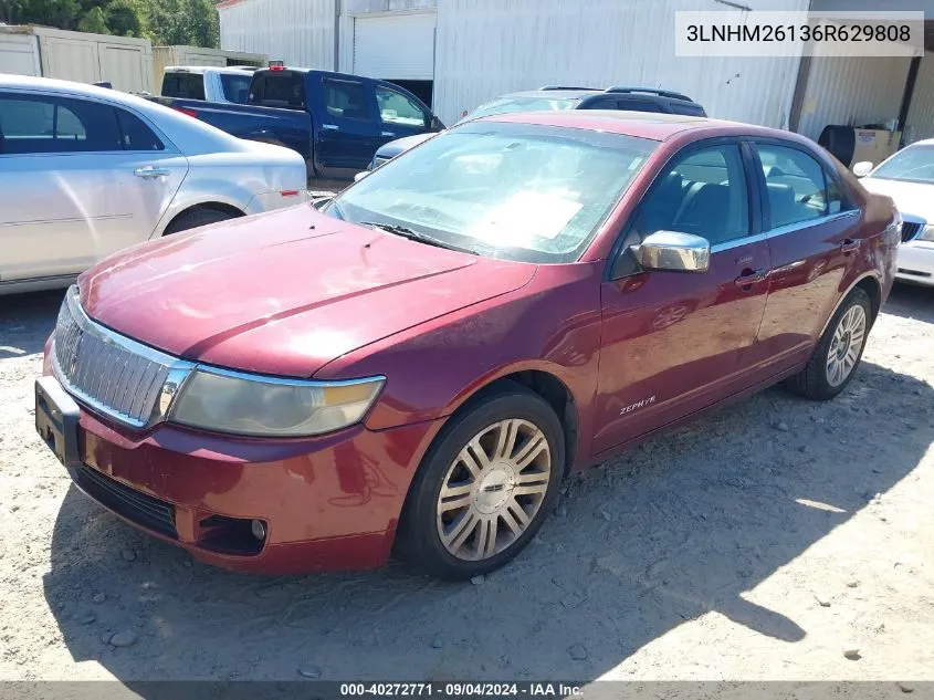 2006 Lincoln Zephyr VIN: 3LNHM26136R629808 Lot: 40272771