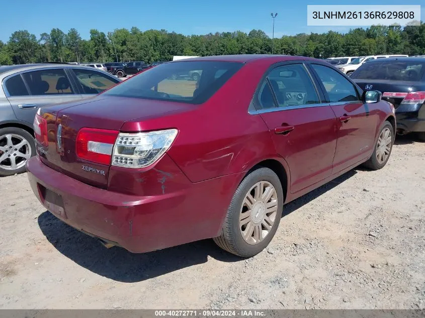 2006 Lincoln Zephyr VIN: 3LNHM26136R629808 Lot: 40272771