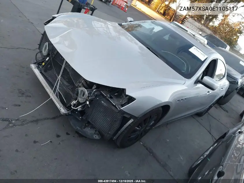 ZAM57XSA0E1105117 2014 Maserati Ghibli