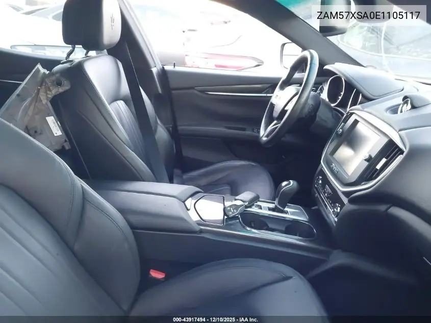 ZAM57XSA0E1105117 2014 Maserati Ghibli