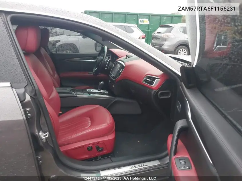 ZAM57RTA6F1156231 2015 Maserati Ghibli S Q4