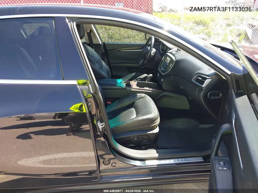 ZAM57RTA3F1133036 2015 Maserati Ghibli S Q4