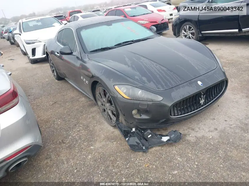 ZAMHJ45A890043342 2009 Maserati Granturismo S