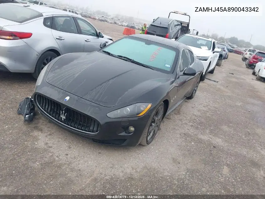 ZAMHJ45A890043342 2009 Maserati Granturismo S