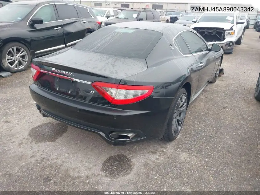 ZAMHJ45A890043342 2009 Maserati Granturismo S