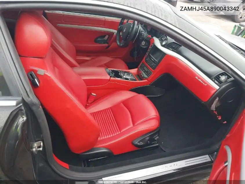 ZAMHJ45A890043342 2009 Maserati Granturismo S