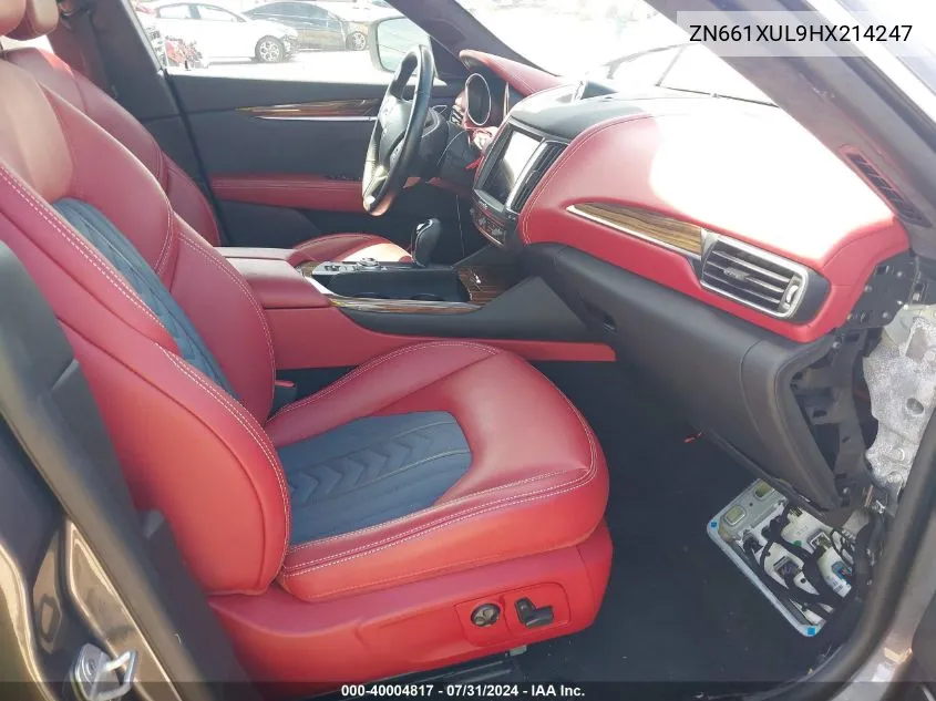 ZN661XUL9HX214247 2017 Maserati Levante