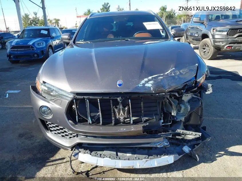 ZN661XUL9JX259842 2018 Maserati Levante Granlusso