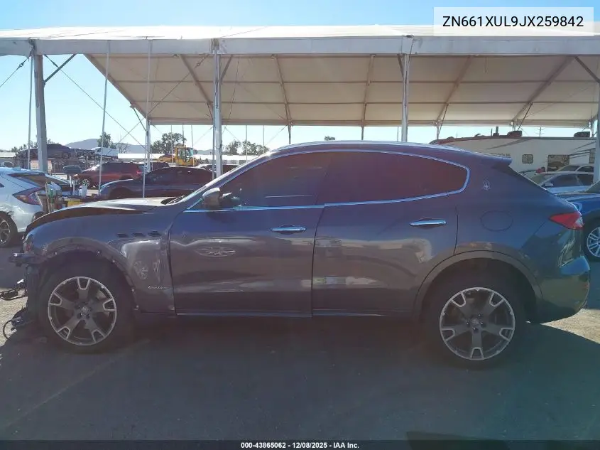 ZN661XUL9JX259842 2018 Maserati Levante Granlusso