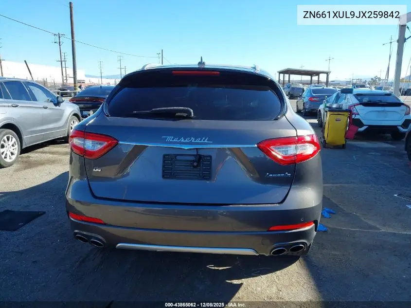 ZN661XUL9JX259842 2018 Maserati Levante Granlusso