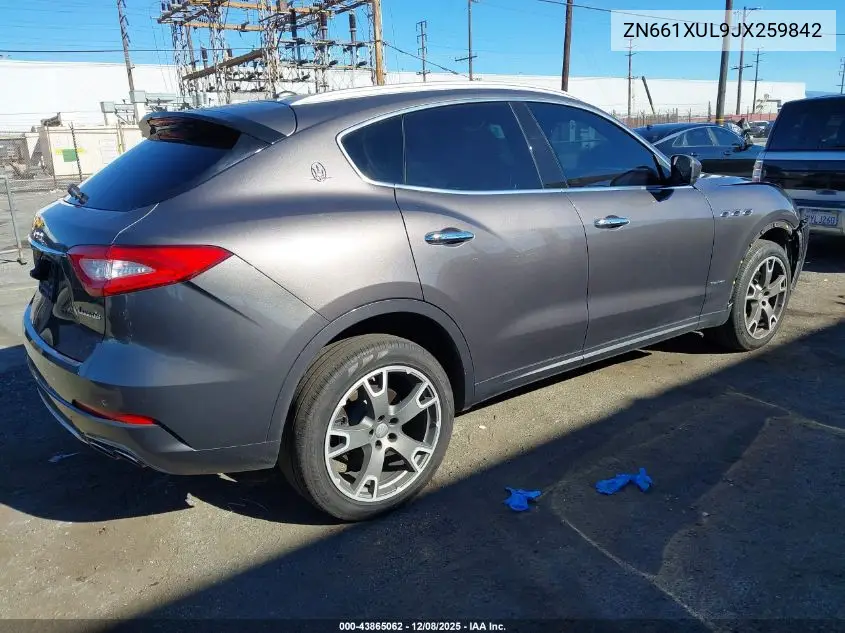 ZN661XUL9JX259842 2018 Maserati Levante Granlusso