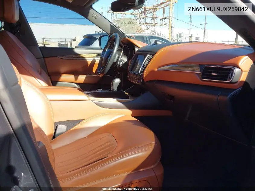 ZN661XUL9JX259842 2018 Maserati Levante Granlusso
