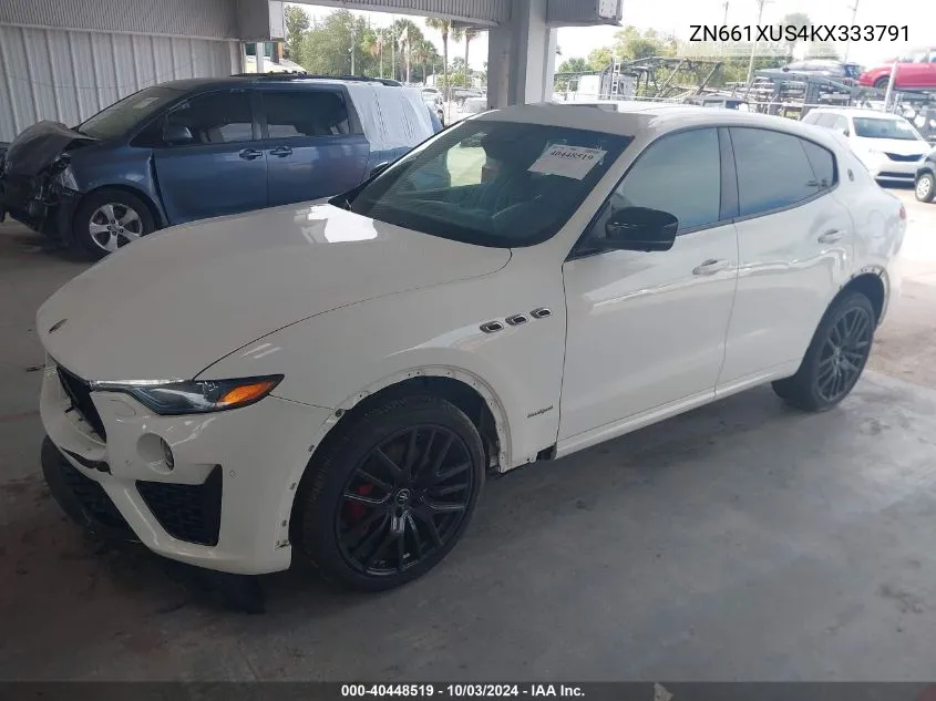 ZN661XUS4KX333791 2019 Maserati Levante Gransport