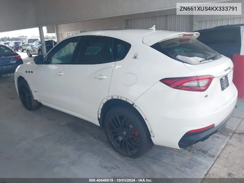 ZN661XUS4KX333791 2019 Maserati Levante Gransport