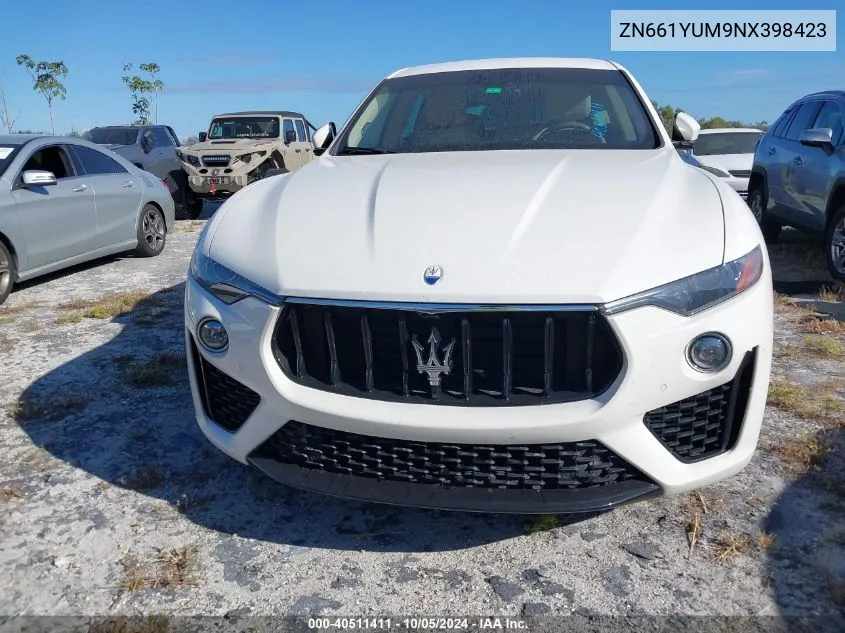 ZN661YUM9NX398423 2022 Maserati Levante Modena