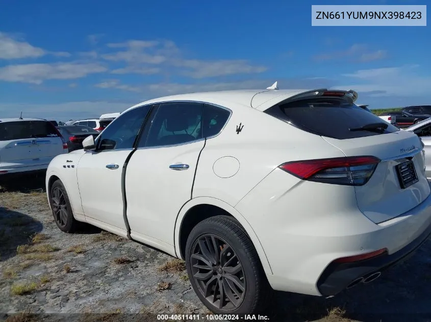 ZN661YUM9NX398423 2022 Maserati Levante Modena