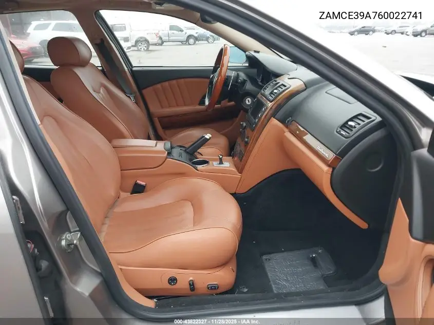 ZAMCE39A760022741 2006 Maserati Quattroporte Executive Gt/Sport Gt