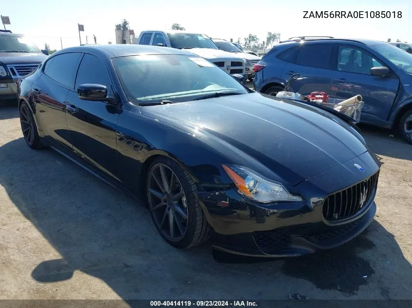 ZAM56RRA0E1085018 2014 Maserati Quattroporte S Q4