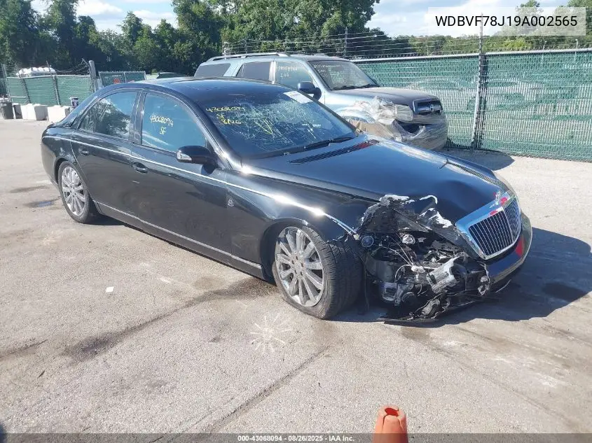 WDBVF78J19A002565 2009 Maybach 57