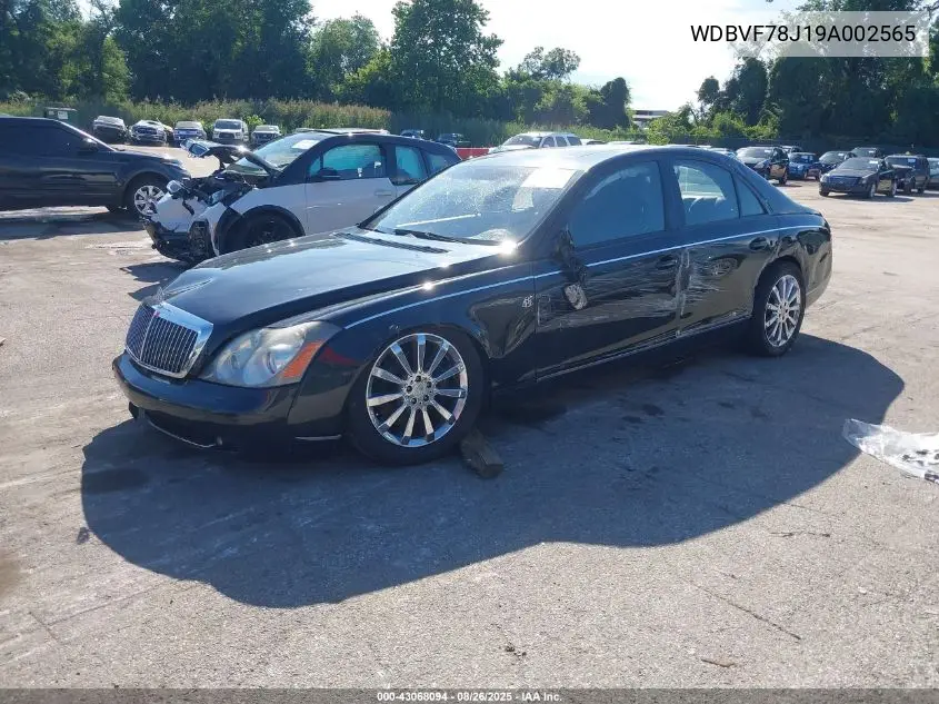 WDBVF78J19A002565 2009 Maybach 57