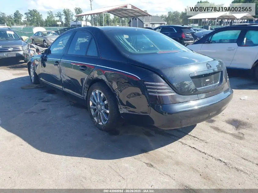 WDBVF78J19A002565 2009 Maybach 57